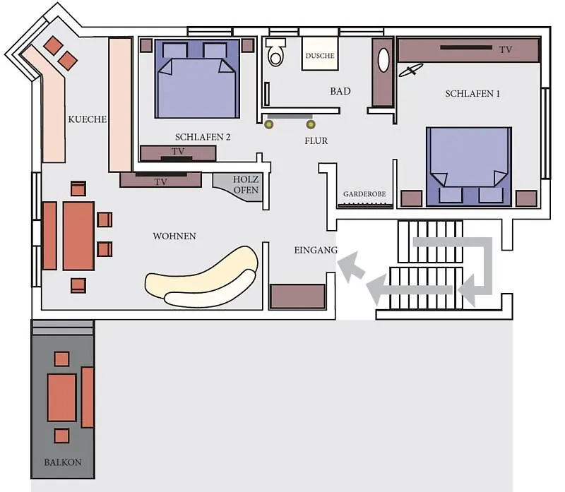 Lägenhet Ferienwohnung Weibhauser Bischofswiesen